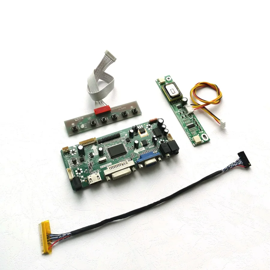For HT185WX1-100/500/501 M.NT68676 Display Controller Drive Card CCFL LVDS 30Pin 18.5" 1366*768 LCD Panel VGA+DVI DIY Kit
For HT185WX1-100/500/501 M.NT68676 Display Controller Drive Card CCFL LVDS 30Pin 18.5" 1366*768 LCD Panel VGA+DVI DIY Kit