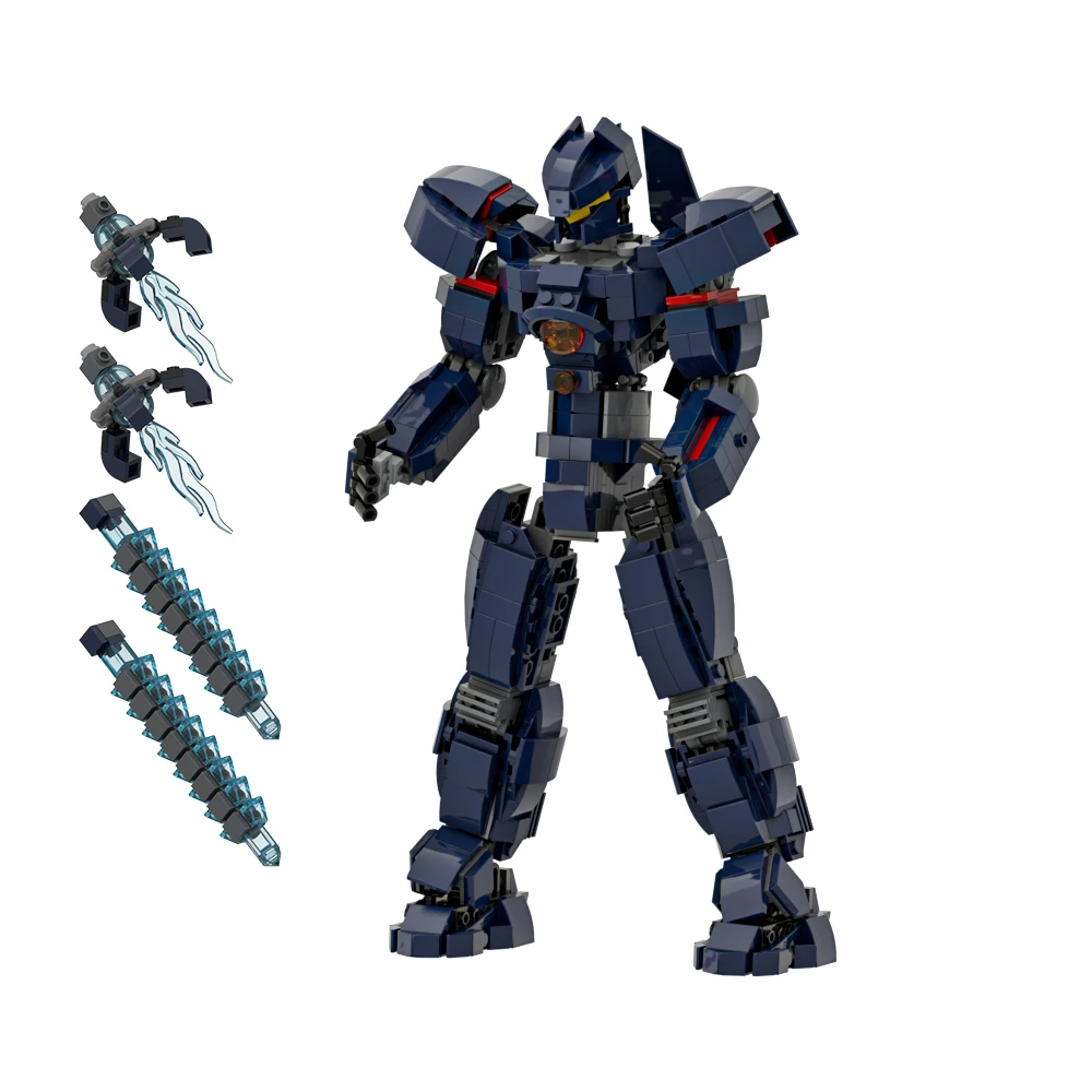 MOC Gipsy Avenger V2 Building Blocks Pacific Movie Heavy Mecha Battle Model Bricks Kid Toy Gift Desk Ornament Decoration
MOC Gipsy Avenger V2 Building Blocks Pacific Movie Heavy Mecha Battle Model Bricks Kid Toy Gift Desk Ornament Decoration