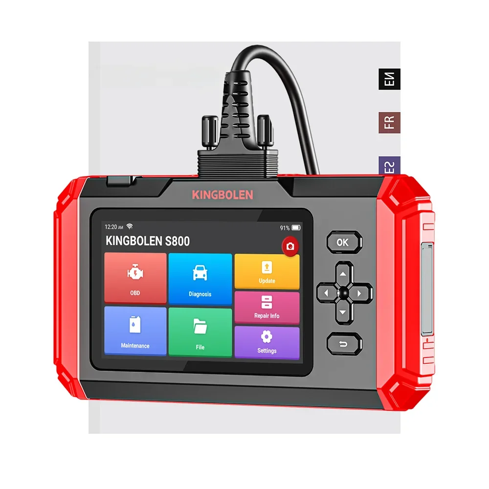 l # For Universal Kingbolen S800 Four System Diagnostic Tool Machine OBD2 Scanner for all Cars Software Lifetime Free Update
l # For Universal Kingbolen S800 Four System Diagnostic Tool Machine OBD2 Scanner for all Cars Software Lifetime Free Update