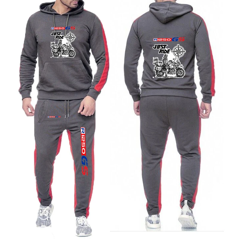 2026 Motorcycle R1250 GS Print Spring Autumn Men's New Long Sleeves Pocket Hooded Hoodies+Sweatpants Solid Color Sports Suit
2026 Motorcycle R1250 GS Print Spring Autumn Men's New Long Sleeves Pocket Hooded Hoodies+Sweatpants Solid Color Sports Suit