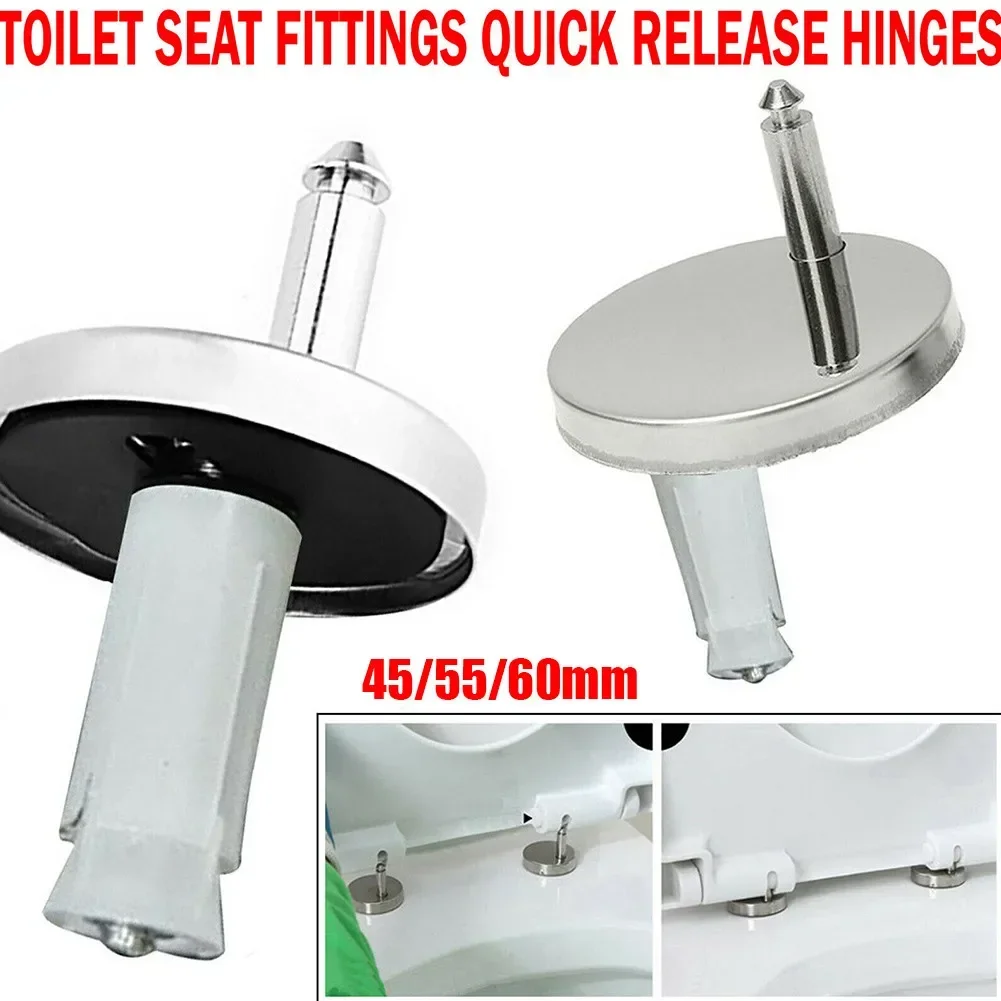 2Pcs Toilet Seat Hinges Mountings Replacement Top Close Soft Release Quick Fitting Screws For Toilet Accessories
2Pcs Toilet Seat Hinges Mountings Replacement Top Close Soft Release Quick Fitting Screws For Toilet Accessories