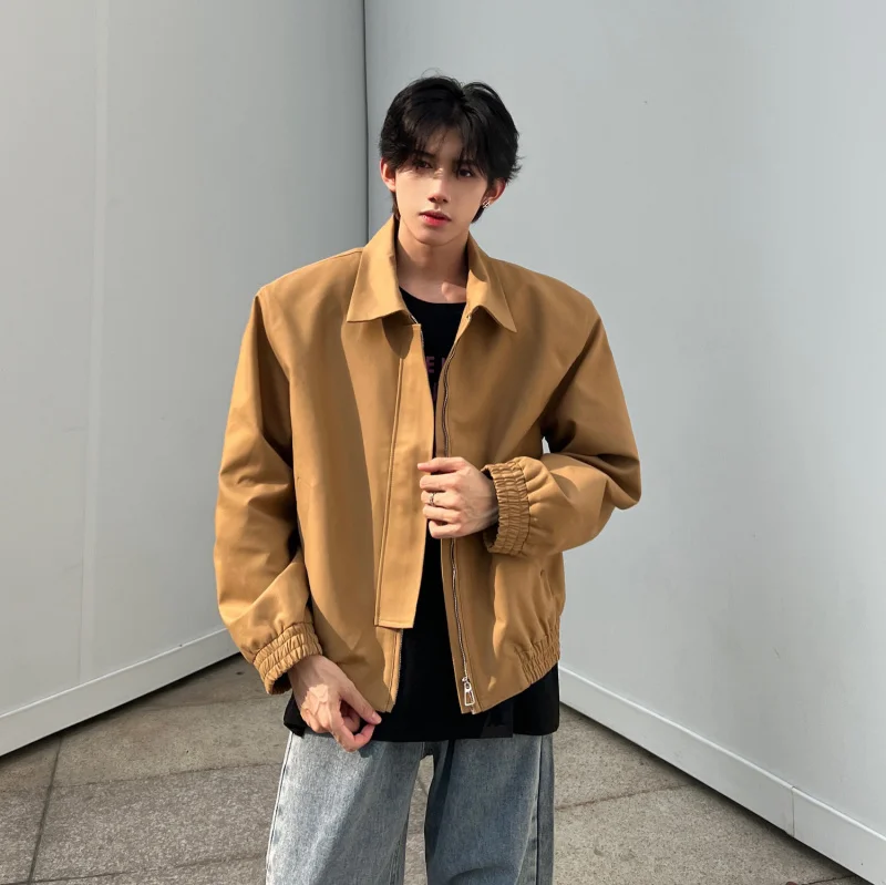 Модная мужская куртка с широкими плечами в уличном стиле, свободного кроя, с 3D-эффектом, для пар, с подплечниками, молодежная, осенняя, с длинными рукавами
Модная мужская куртка с широкими плечами в уличном стиле, свободного кроя, с 3D-эффектом, для пар, с подплечниками, молодежная, осенняя, с длинными рукавами