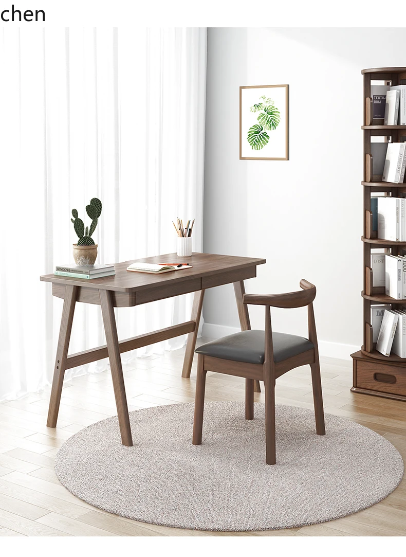 ZML solid wood computer desk desktop modern home writing study table bedroom desk
ZML solid wood computer desk desktop modern home writing study table bedroom desk