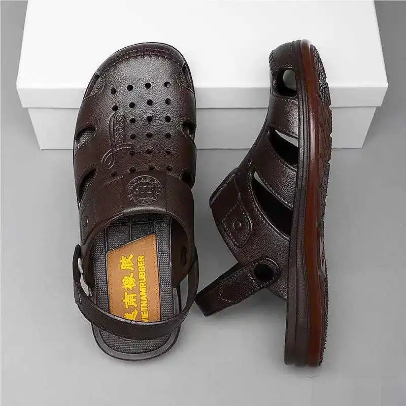 Men's Sandals 2026 New Summer Casual Open-Toe Soft Bottom Anti-Slip Wear-Resistant Breathable Beach Dad Dual-Purpose Casual S...
Men's Sandals 2026 New Summer Casual Open-Toe Soft Bottom Anti-Slip Wear-Resistant Breathable Beach Dad Dual-Purpose Casual S...