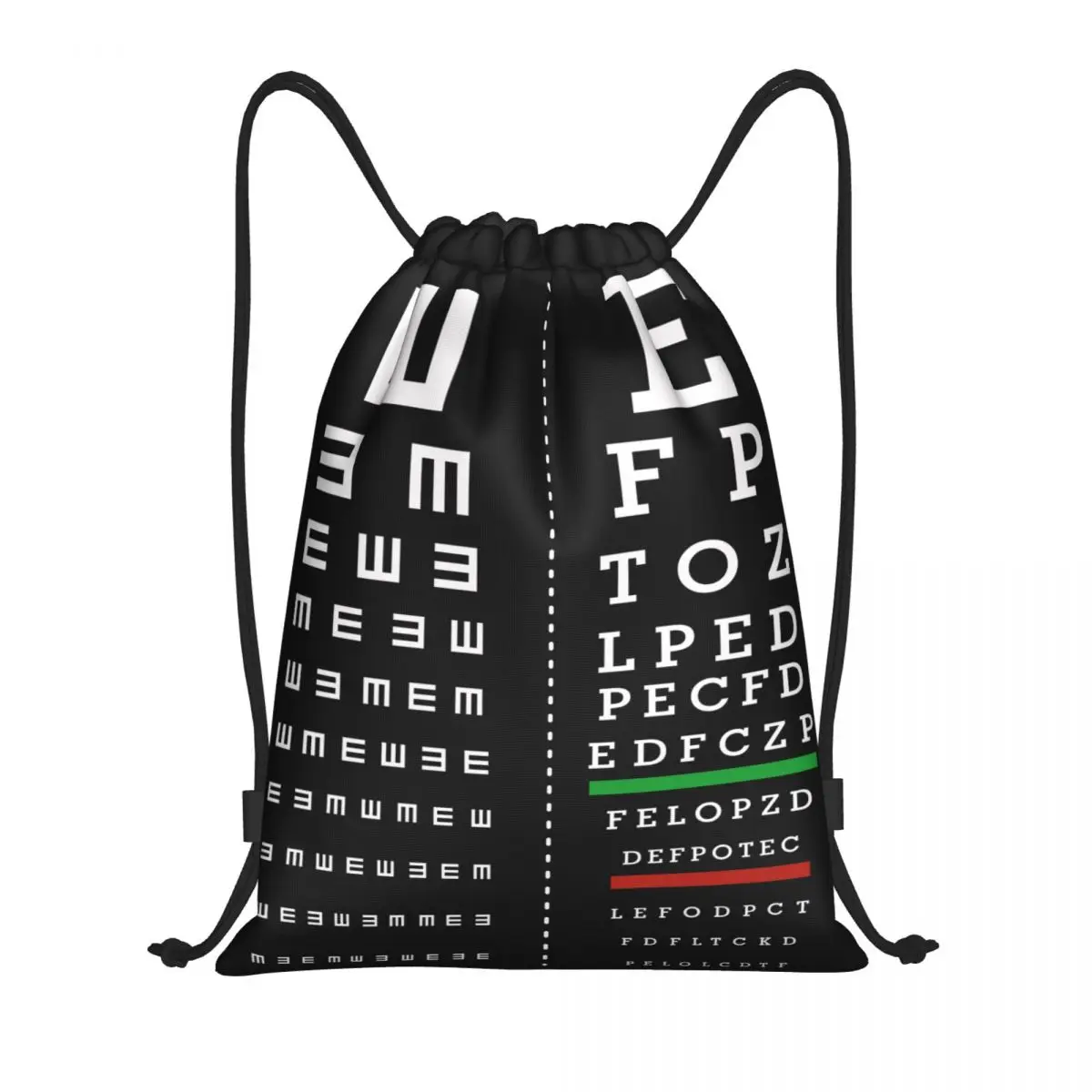 Пользовательский рюкзак Snellen Eye Chart на шнурке для женщин и мужчин, спортивный спортивный рюкзак, портативная сумка для покупок
Пользовательский рюкзак Snellen Eye Chart на шнурке для женщин и мужчин, спортивный спортивный рюкзак, портативная сумка для покупок