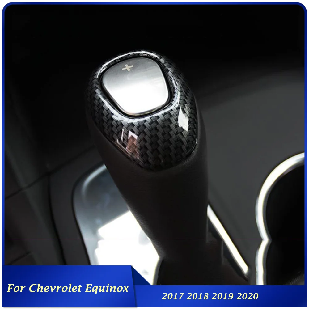 ABS Carbon Fiber Style Car Gear Shift Head Knob Trims Cover Frame For Chevrolet Equinox 2017 2018 2019 2020
ABS Carbon Fiber Style Car Gear Shift Head Knob Trims Cover Frame For Chevrolet Equinox 2017 2018 2019 2020