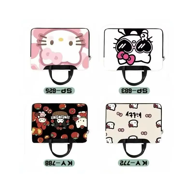 Сумка для ноутбука Sanrio Hello Kitty My Melody Stitch, милый большой вместительный органайзер для планшета, мультяшная сумка для ноутбука 12, 13, 14, 15, 16 дюймов
Сумка для ноутбука Sanrio Hello Kitty My Melody Stitch, милый большой вместительный органайзер для планшета, мультяшная сумка для ноутбука 12, 13, 14, 15, 16 дюймов