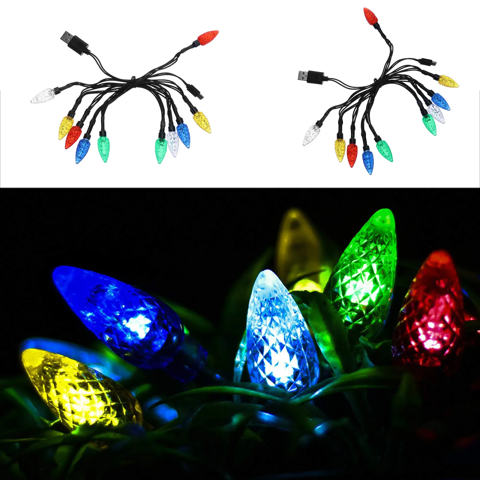 Christmas Charging Cable LED Cord Phone Charger Beaded Cables Desk Accessories Lights for Multiple Devices Outdoor Decor
Christmas Charging Cable LED Cord Phone Charger Beaded Cables Desk Accessories Lights for Multiple Devices Outdoor Decor