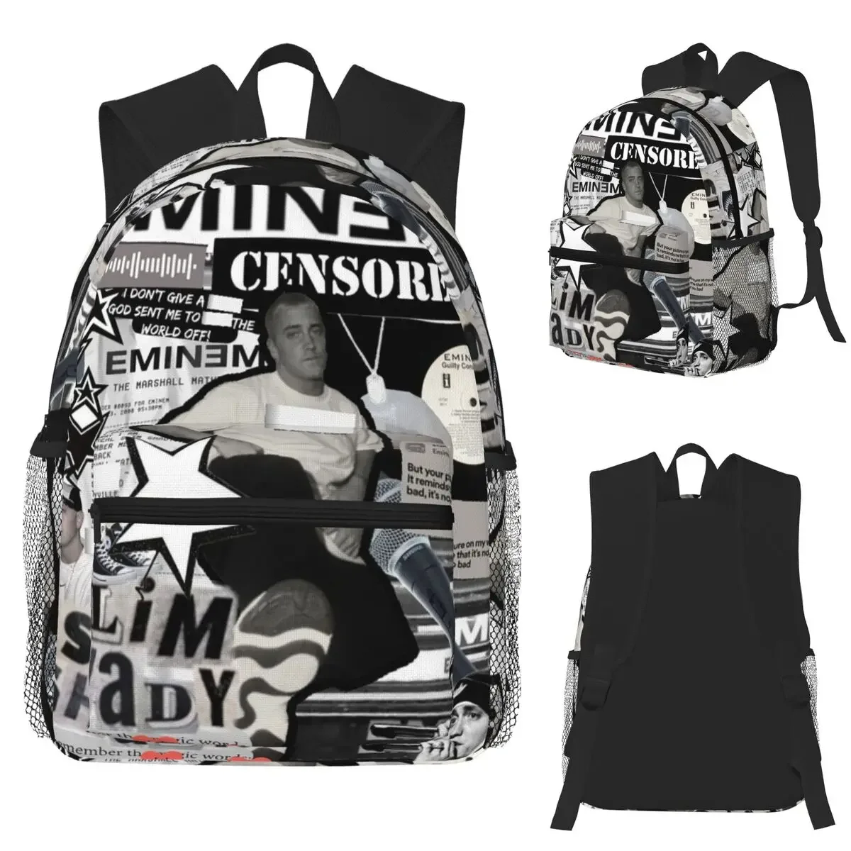 Eminem Student Backpack School Bag Hiking Travel Daypack for Men Women Fashion Bookbag Shoulder Bags
Eminem Student Backpack School Bag Hiking Travel Daypack for Men Women Fashion Bookbag Shoulder Bags