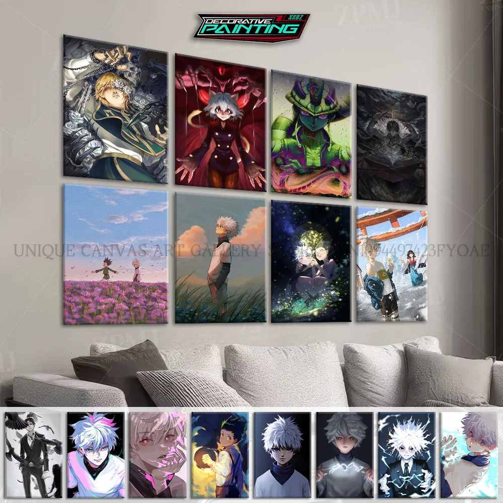 HUNTER x HUNTER Anime Killua Zoldyck Figures Canvas Wall Art Home Decorative HD Printed Poster Painting No Frame For Living Room
HUNTER x HUNTER Anime Killua Zoldyck Figures Canvas Wall Art Home Decorative HD Printed Poster Painting No Frame For Living Room