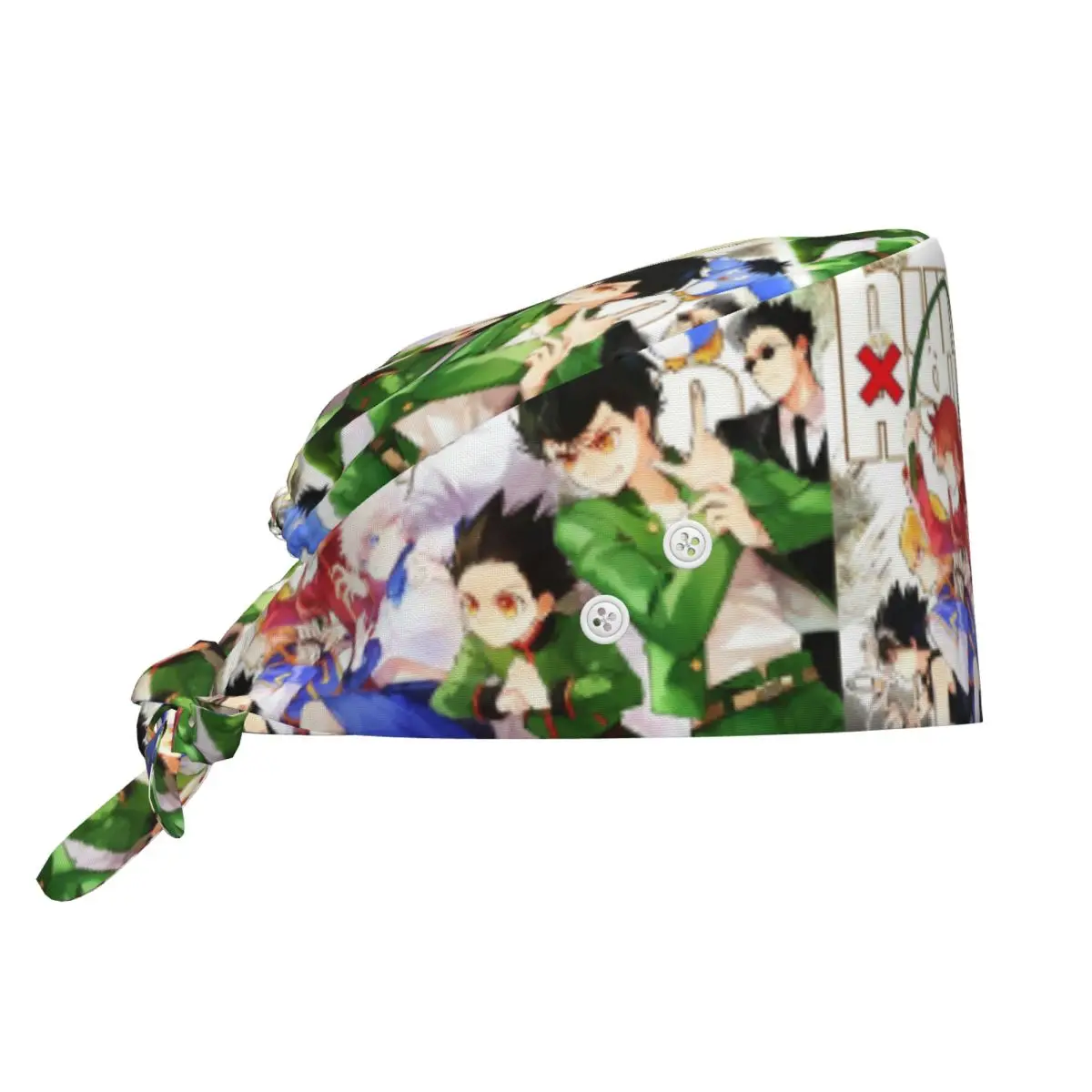 Custom HXH Anime Cleaning Working Cap With Button Cool Men Women Scrub Cap Surgicals Hat Nurse Scrubs Hat For Dentist
Custom HXH Anime Cleaning Working Cap With Button Cool Men Women Scrub Cap Surgicals Hat Nurse Scrubs Hat For Dentist