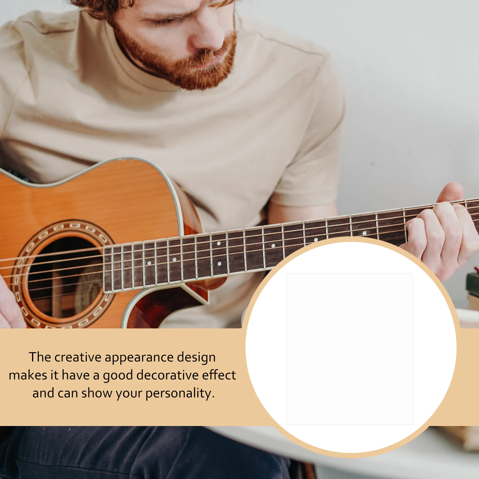 Clear Anti Scratch Guitar Anti-scratch Plate Adhesive Thick Celluloid (partial Material Is PVC) Protection
Clear Anti Scratch Guitar Anti-scratch Plate Adhesive Thick Celluloid (partial Material Is PVC) Protection