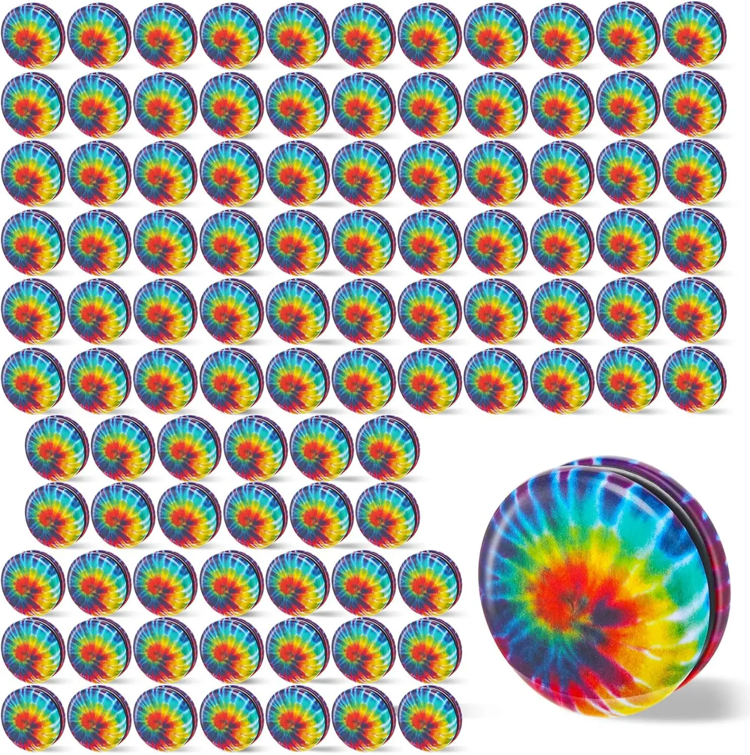 100 Rainbow Yo-Yos for Beginners - Metal, Lightweight, Colorful Designs, Party Favors & Classroom Prizes
100 Rainbow Yo-Yos for Beginners - Metal, Lightweight, Colorful Designs, Party Favors & Classroom Prizes