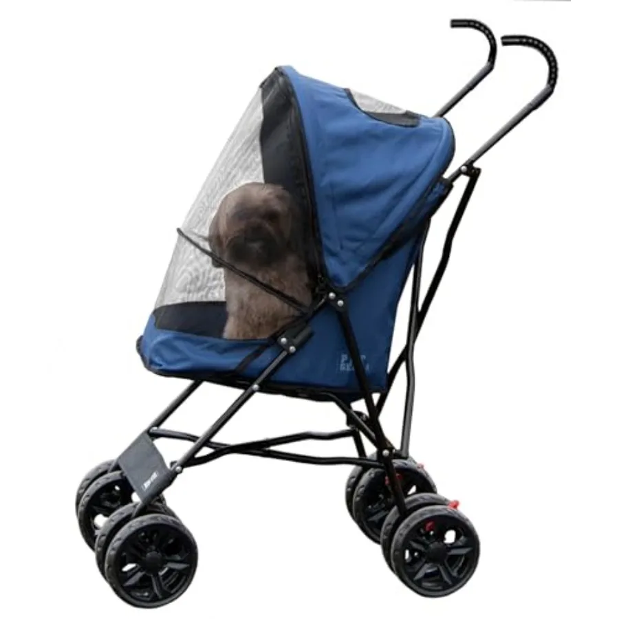 Pet Gear Travel Lite Plus Stroller for cats and dogs up to 15 lbs: compact, easy-fold, no-assembly, large wheels, blue oasis co
Pet Gear Travel Lite Plus Stroller for cats and dogs up to 15 lbs: compact, easy-fold, no-assembly, large wheels, blue oasis co