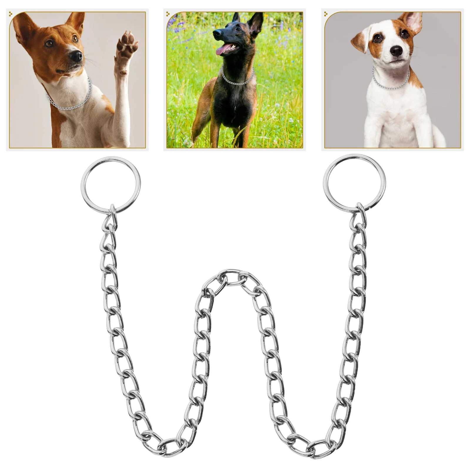 Chrome Plated Dog Necklace for French Bulldogs Small Dogs Lightweight Stylish Pet Chain Collar Decorative Metal Neck Ornament
Chrome Plated Dog Necklace for French Bulldogs Small Dogs Lightweight Stylish Pet Chain Collar Decorative Metal Neck Ornament