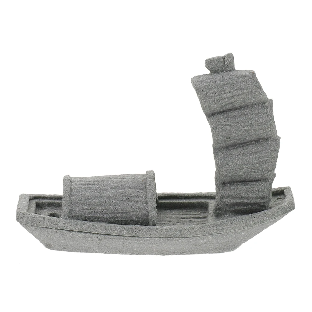 Micro Landscape Boat Grey Accessories for Aquarium Decor Mini Simulation Stone Boat Landscaping Fish Tank Underwater
Micro Landscape Boat Grey Accessories for Aquarium Decor Mini Simulation Stone Boat Landscaping Fish Tank Underwater