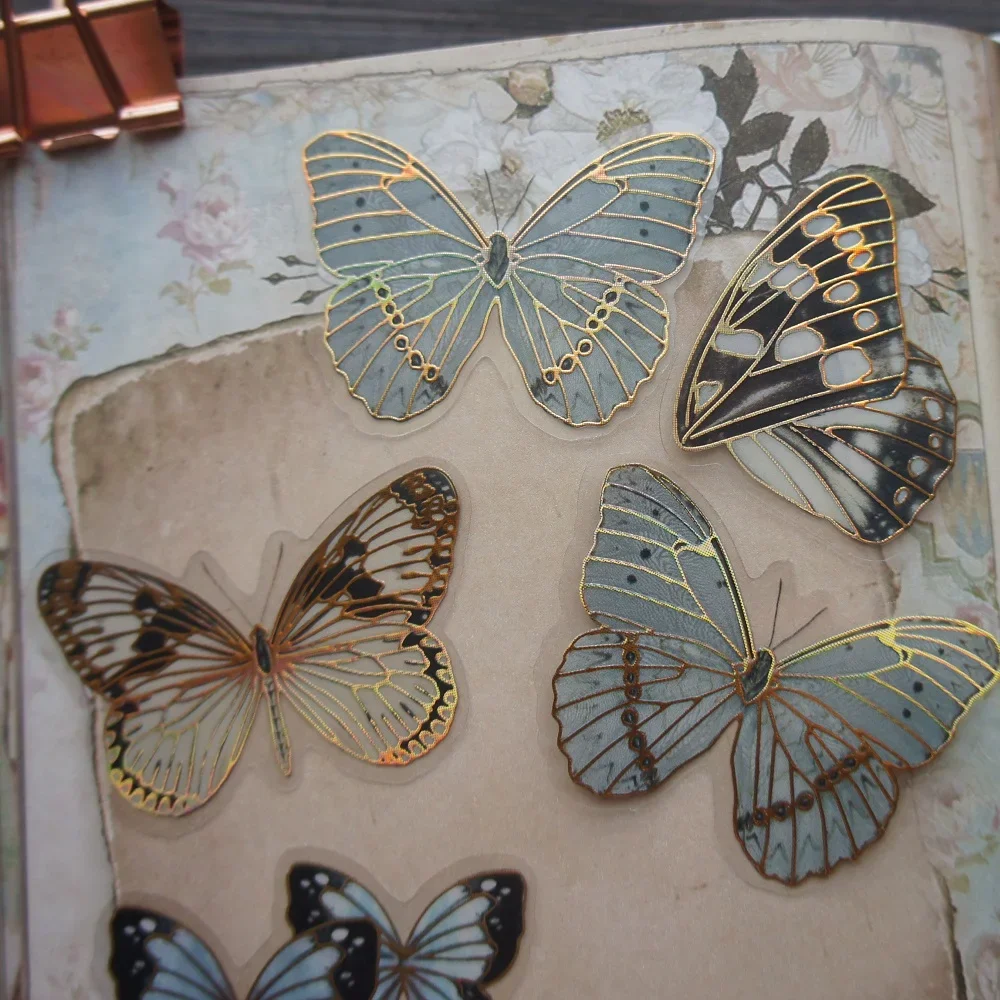 28pcs GOLD Deep Color Yellow Green Blue Gray Butterfly Style Sticker Scrapbooking DIY Gift Packing Label Decoration Tag
28pcs GOLD Deep Color Yellow Green Blue Gray Butterfly Style Sticker Scrapbooking DIY Gift Packing Label Decoration Tag