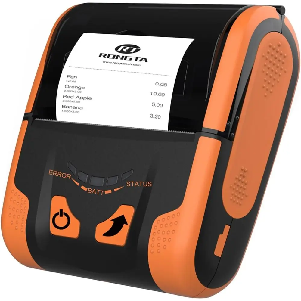 Portable 80mm Bluetooth & USB POS Printer for Mobile Receipts, Compatible with Android, iPad, Computer & Tablets
Portable 80mm Bluetooth & USB POS Printer for Mobile Receipts, Compatible with Android, iPad, Computer & Tablets