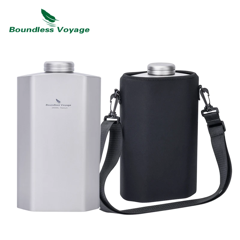 Boundless Voyage Titanium 2.5L Water Bottle Outdoor Camping Hiking Sports Big Capacity Water Jug Flagon
Boundless Voyage Titanium 2.5L Water Bottle Outdoor Camping Hiking Sports Big Capacity Water Jug Flagon