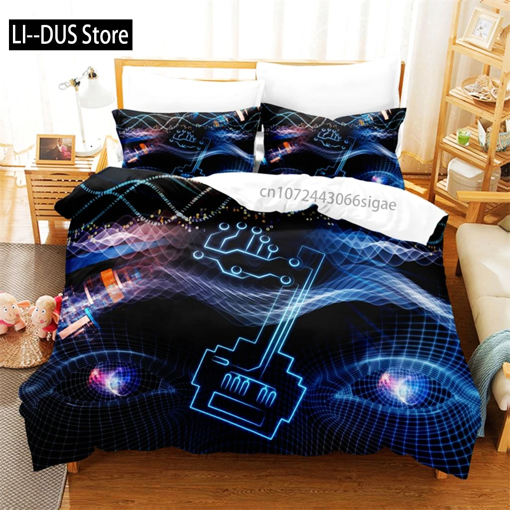Science And Technology Bedding Set Duvet Cover Set 3d Bedding Digital Printing Queen Size Bed Set Fashion Design 
Science And Technology Bedding Set Duvet Cover Set 3d Bedding Digital Printing Queen Size Bed Set Fashion Design