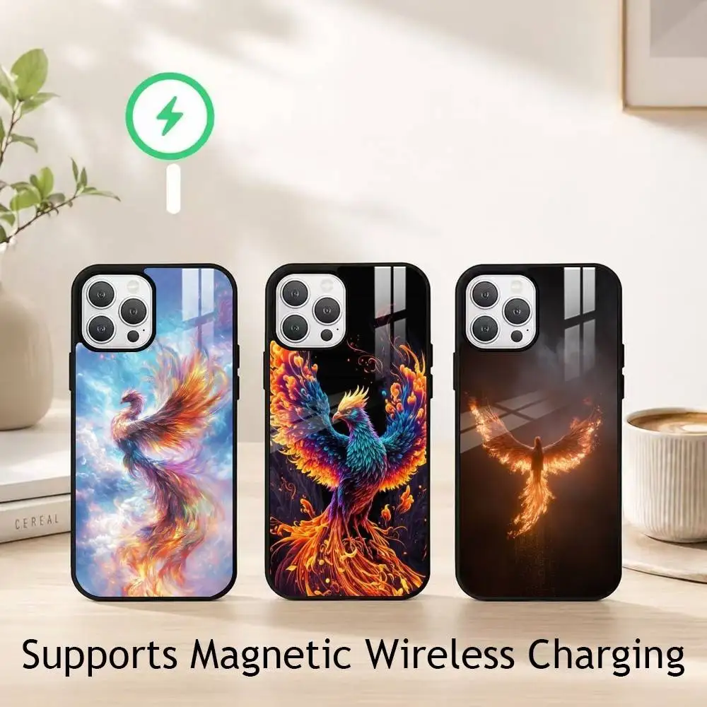 Cool Phoenix Art pattern Phone Case For iPhone17,16,15,14,13,12,11 Plus,Pro Supports Magnetic Wireless Charging
Cool Phoenix Art pattern Phone Case For iPhone17,16,15,14,13,12,11 Plus,Pro Supports Magnetic Wireless Charging