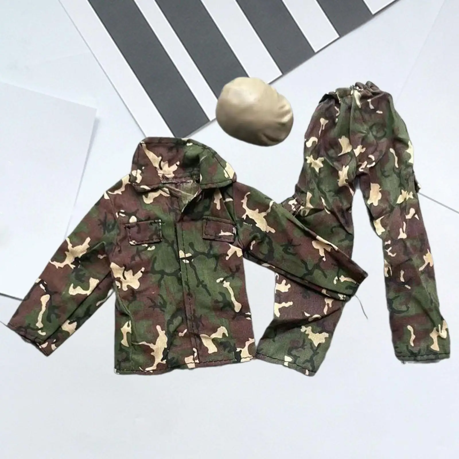 1/6 Male Action Figures Uniform Set Outfit Costume Pretend Play Toy DIY Cosplay Jacket Pants with Hat for 12 inch Figure Body
1/6 Male Action Figures Uniform Set Outfit Costume Pretend Play Toy DIY Cosplay Jacket Pants with Hat for 12 inch Figure Body