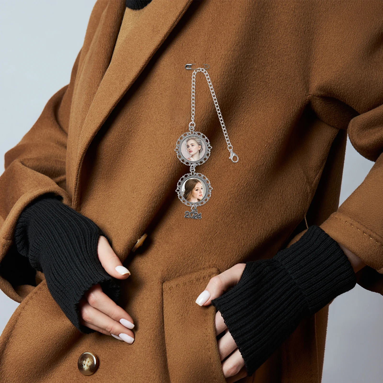 2Pcs Heat Transfer Brooch Pendant Zinc Alloy Blank DIY Craft Sublimation Charm Gift for Clothes Bags Decoration
2Pcs Heat Transfer Brooch Pendant Zinc Alloy Blank DIY Craft Sublimation Charm Gift for Clothes Bags Decoration