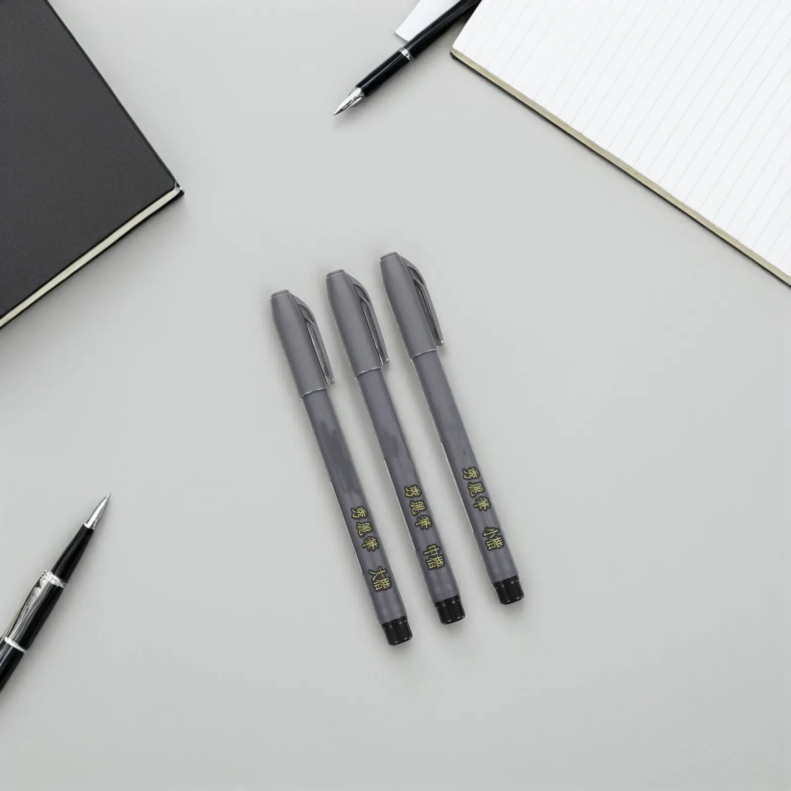 6Pcs Chinese Calligraphy Brushes Fountain Pen Soft Tip Ink Brush Pens Black Ink Smooth Writing for Calligraphy Painting Artistic
6Pcs Chinese Calligraphy Brushes Fountain Pen Soft Tip Ink Brush Pens Black Ink Smooth Writing for Calligraphy Painting Artistic