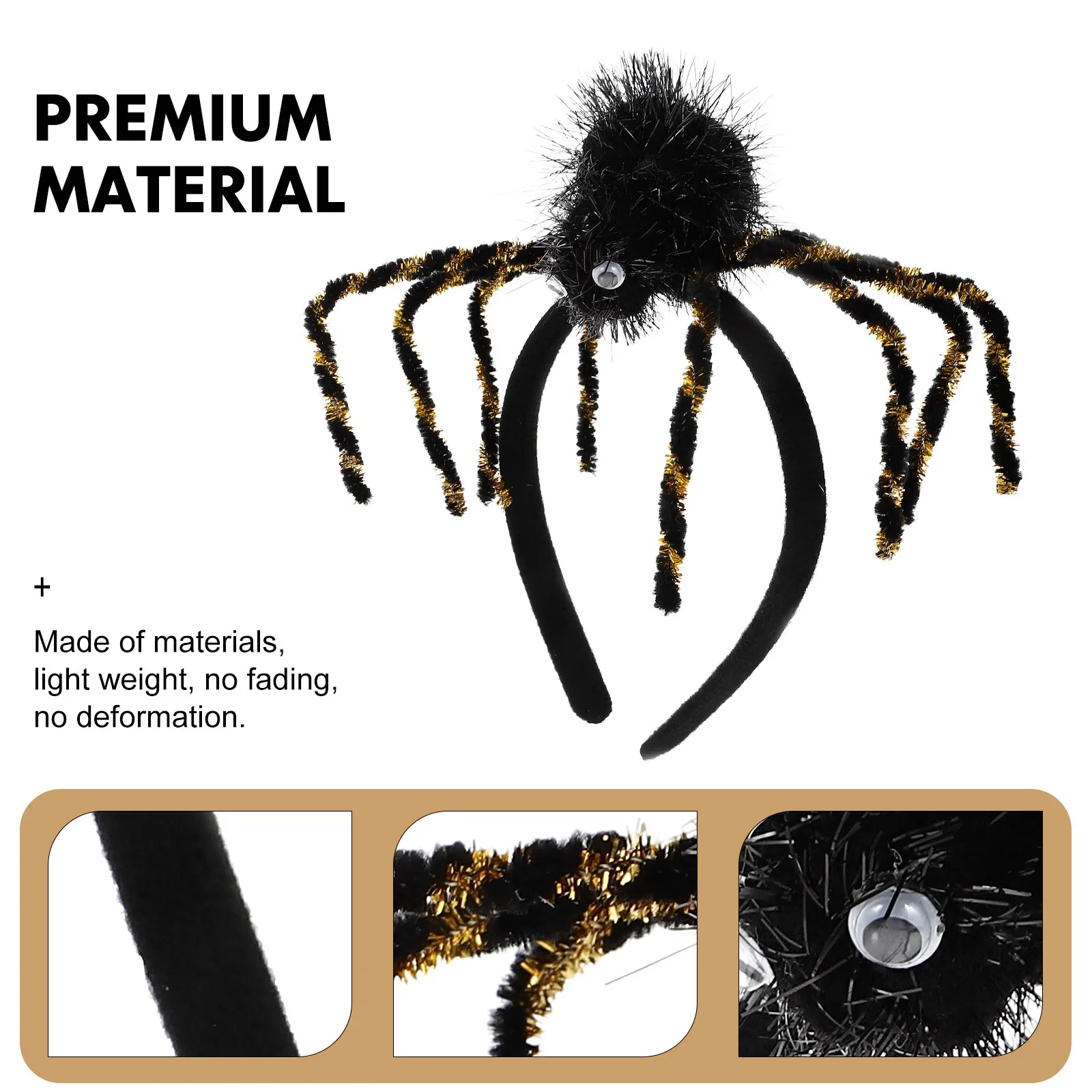 2pcs Spider Headbands Halloween Accessories For Cosplay Party Festival Decor Spider Headdresses Hair Hoops Costume Props Hair
2pcs Spider Headbands Halloween Accessories For Cosplay Party Festival Decor Spider Headdresses Hair Hoops Costume Props Hair