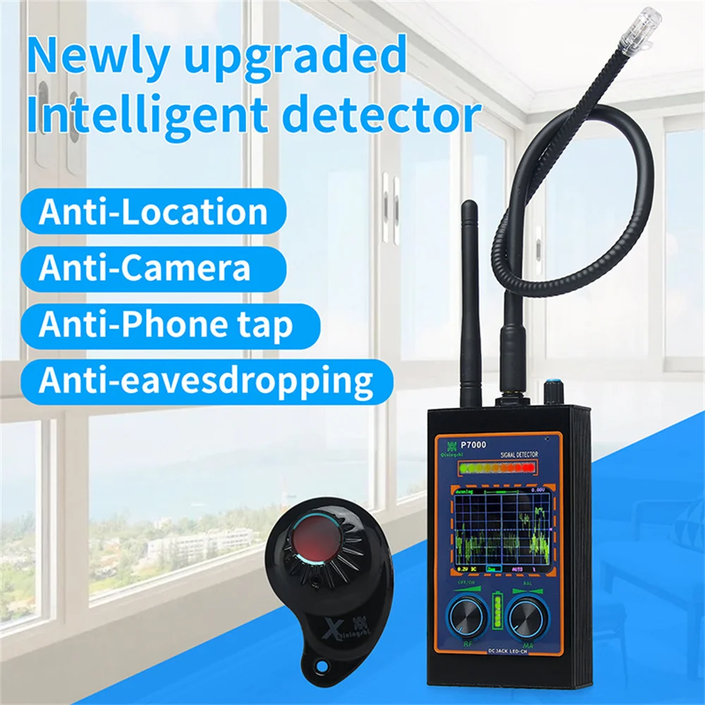 GPS Tracker Find Out Blocker Anti Spy Mini Hidden Camera Detector Spy Cam GSM Bug Wiretap Sound Signal Device Detect Spy Gadgets
GPS Tracker Find Out Blocker Anti Spy Mini Hidden Camera Detector Spy Cam GSM Bug Wiretap Sound Signal Device Detect Spy Gadgets