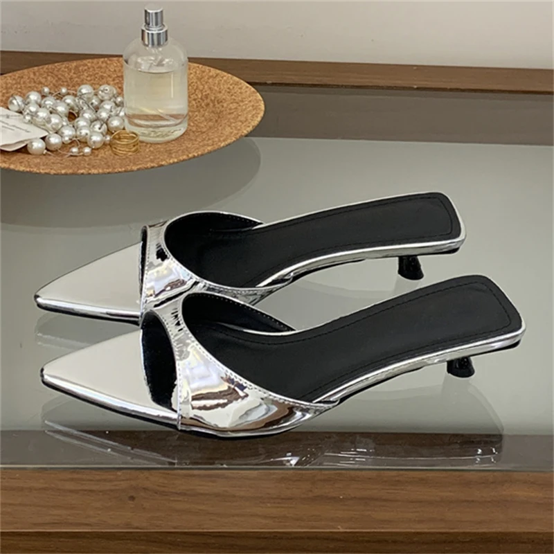 Eilyken New Summer Pointed Toe Slippers Women Thin Low Heels Shoes Fashion Casual Party Dress Zapatos De Mujer
Eilyken New Summer Pointed Toe Slippers Women Thin Low Heels Shoes Fashion Casual Party Dress Zapatos De Mujer