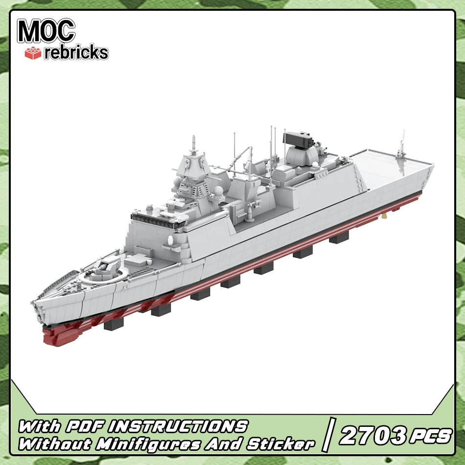 Военный военный корабль MOC серии F 802 HNLMS, команда воздушной защиты, фраграт, набор строительных блоков, игрушки «сделай сам» для детей, рождественские подарки
Военный военный корабль MOC серии F 802 HNLMS, команда воздушной защиты, фраграт, набор строительных блоков, игрушки «сделай сам» для детей, рождественские подарки
