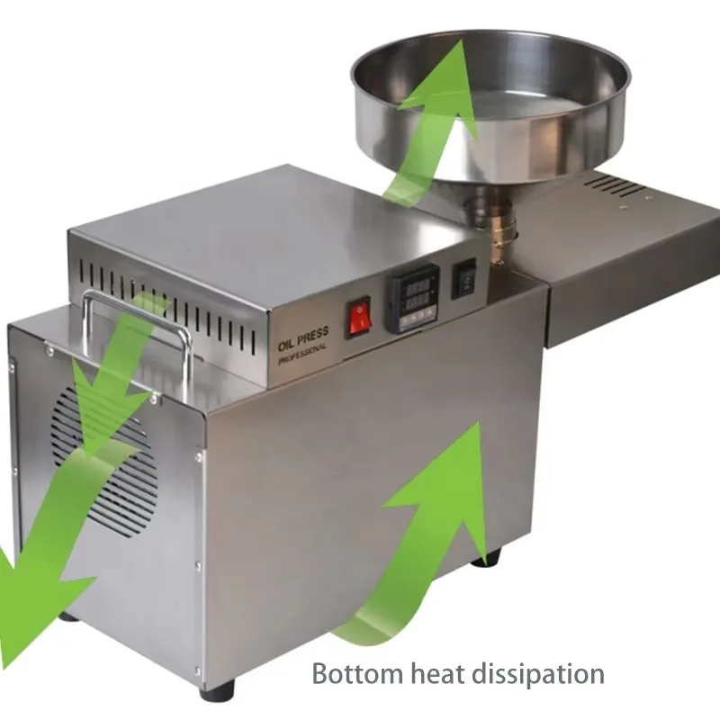 Oil Press Machine Industrial for Nuts Seeds Cold Press High Oil Extractor CE
Oil Press Machine Industrial for Nuts Seeds Cold Press High Oil Extractor CE