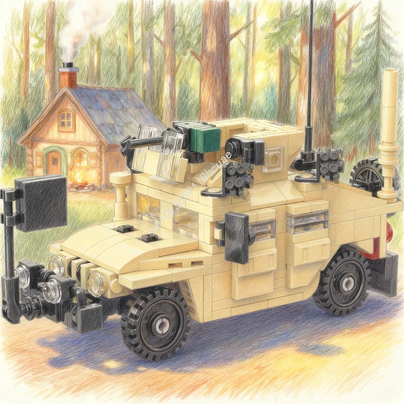 435pcs MOC System Armored HA Heavy Model Building Blocks Assemble Construction Toy DIY Creative Idea Festival Gifts Education
435pcs MOC System Armored HA Heavy Model Building Blocks Assemble Construction Toy DIY Creative Idea Festival Gifts Education