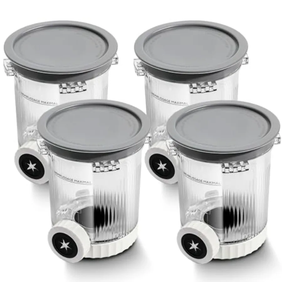 4 Pack Swirl Ice Creami Makers Pints and Lids, NC700 Makers Containers Cups creami accessories Compatible with Ninja Swirl Ice
4 Pack Swirl Ice Creami Makers Pints and Lids, NC700 Makers Containers Cups creami accessories Compatible with Ninja Swirl Ice