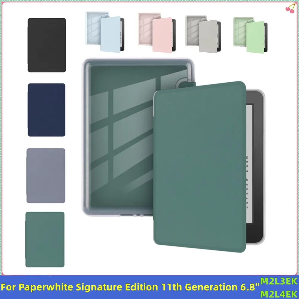 Акриловый прозрачный чехол для 2021, абсолютно новый Kindle Paperwhite Signature Edition, 11-е поколение, 6,8-дюймовый M2L3EK, умная обложка для электронной книги
Акриловый прозрачный чехол для 2021, абсолютно новый Kindle Paperwhite Signature Edition, 11-е поколение, 6,8-дюймовый M2L3EK, умная обложка для электронной книги