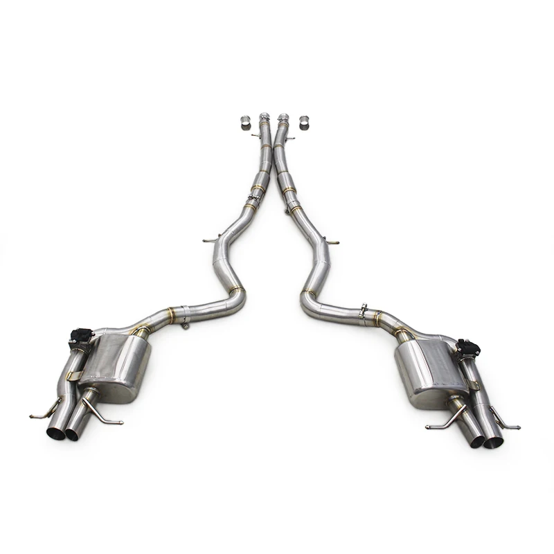 OEM Stainless Steel Catback For Mercedes-Benz S63 AMG W222 5.5T 2014-2020 Valvetronic Muffler Modified Sounds Exhaust Pipes
OEM Stainless Steel Catback For Mercedes-Benz S63 AMG W222 5.5T 2014-2020 Valvetronic Muffler Modified Sounds Exhaust Pipes