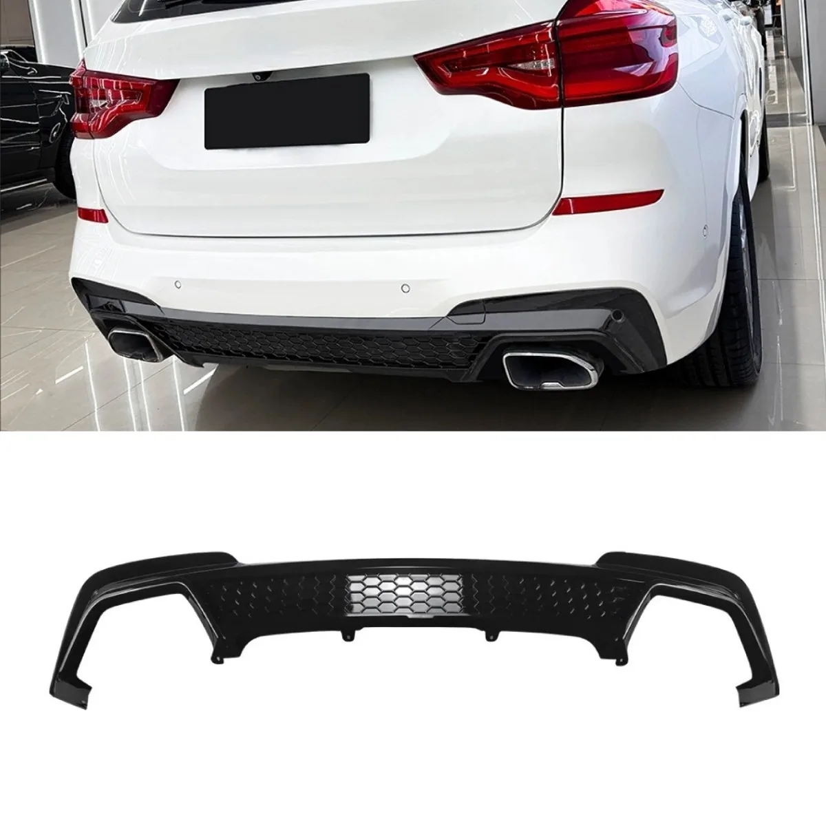 For BMW X3 G01 M Sport X3M 2018-2021 Car Rear Bumper Spoiler Lip Diffuser Modification Part Bumper Protector Cover Accessories
For BMW X3 G01 M Sport X3M 2018-2021 Car Rear Bumper Spoiler Lip Diffuser Modification Part Bumper Protector Cover Accessories