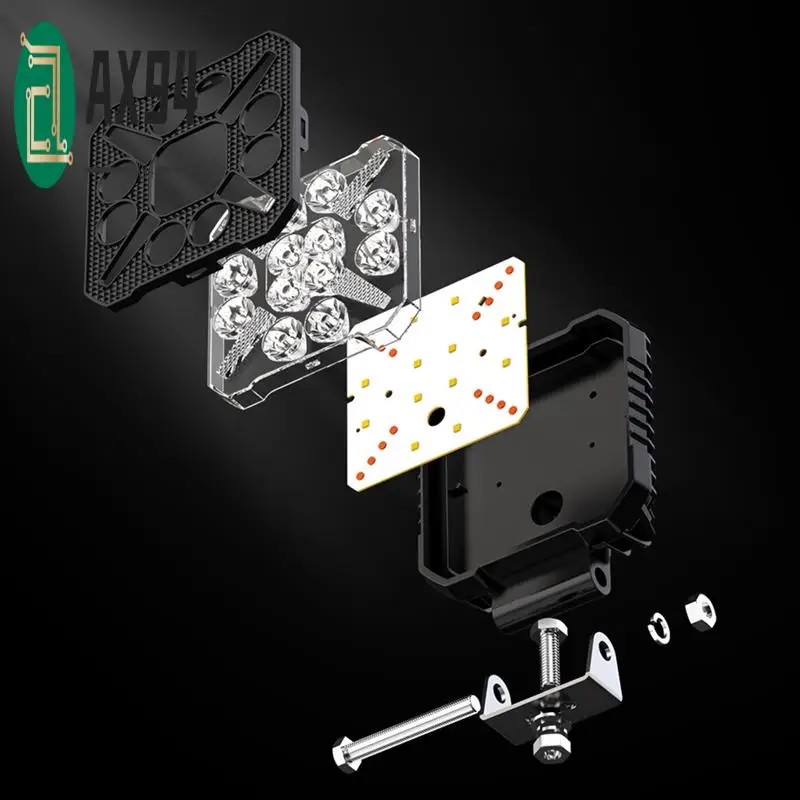 AX94-4 Inch Car Square LED Work Light Strobe Headlight White Yellow Offroad Driving Light Spotlight For Truck Cars Suv Boat
AX94-4 Inch Car Square LED Work Light Strobe Headlight White Yellow Offroad Driving Light Spotlight For Truck Cars Suv Boat