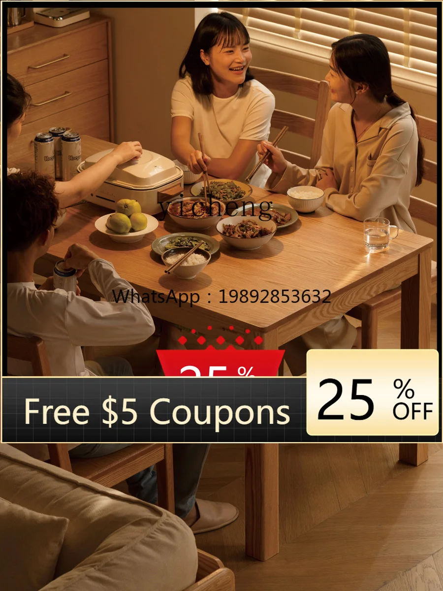 AA Nordic desk simple home dining table chairs oak living room decoration solid wood dining table
AA Nordic desk simple home dining table chairs oak living room decoration solid wood dining table