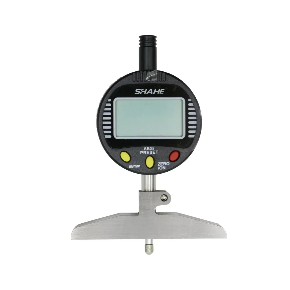 Shahe 0-100 mm 0.001 mm Digital Indicator Depth Gauge Depth Indicator 
Shahe 0-100 mm 0.001 mm Digital Indicator Depth Gauge Depth Indicator