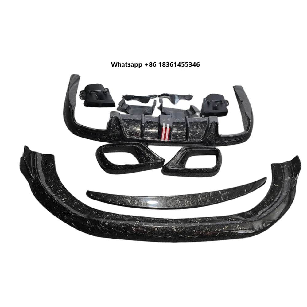 For S-Class W222 S63 Upgrade with B-style Forged Pattern Carbon Fiber Front Lip Side Skirt and Rear Diffuser Body Kit
For S-Class W222 S63 Upgrade with B-style Forged Pattern Carbon Fiber Front Lip Side Skirt and Rear Diffuser Body Kit