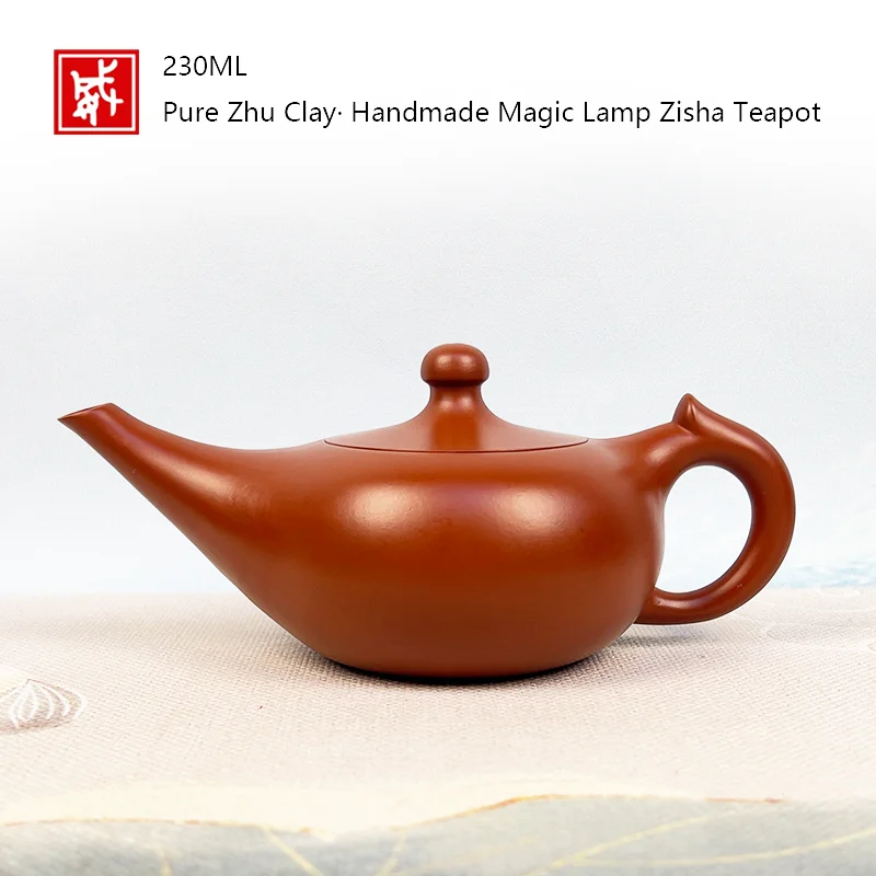 230ml Yixing zisha teapot,Big Red Robe Clay Teapot handmade teapot kung futeapotSuitable For oolong For Black Tea Puer Tea Dai
230ml Yixing zisha teapot,Big Red Robe Clay Teapot handmade teapot kung futeapotSuitable For oolong For Black Tea Puer Tea Dai