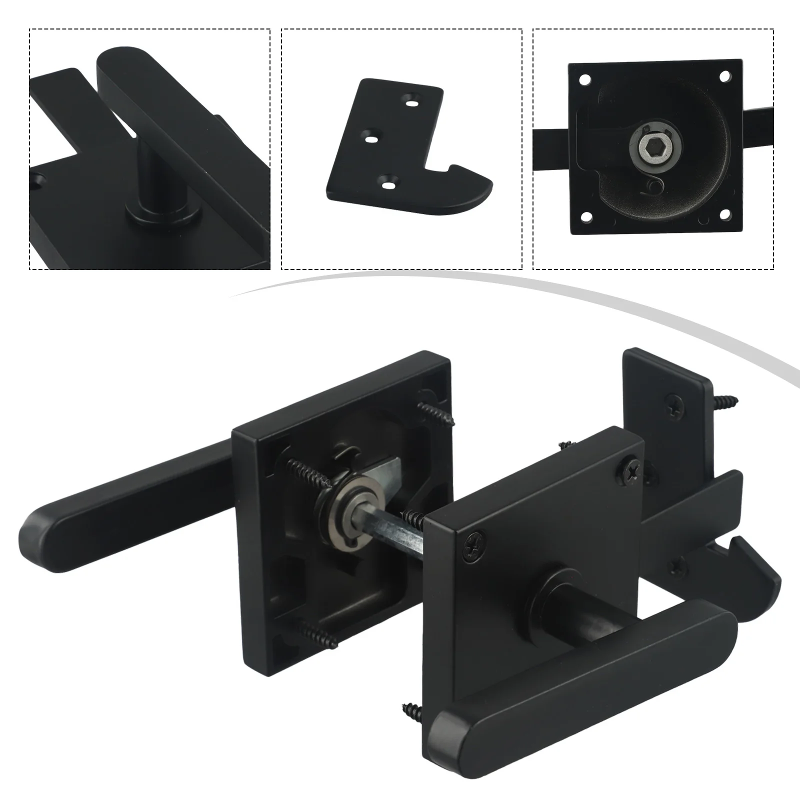 Fence Latch Wooden Door Latch Convenient Handle Flip Door Latch High-quality Aluminum For Yard Security For Garden Doors
Fence Latch Wooden Door Latch Convenient Handle Flip Door Latch High-quality Aluminum For Yard Security For Garden Doors