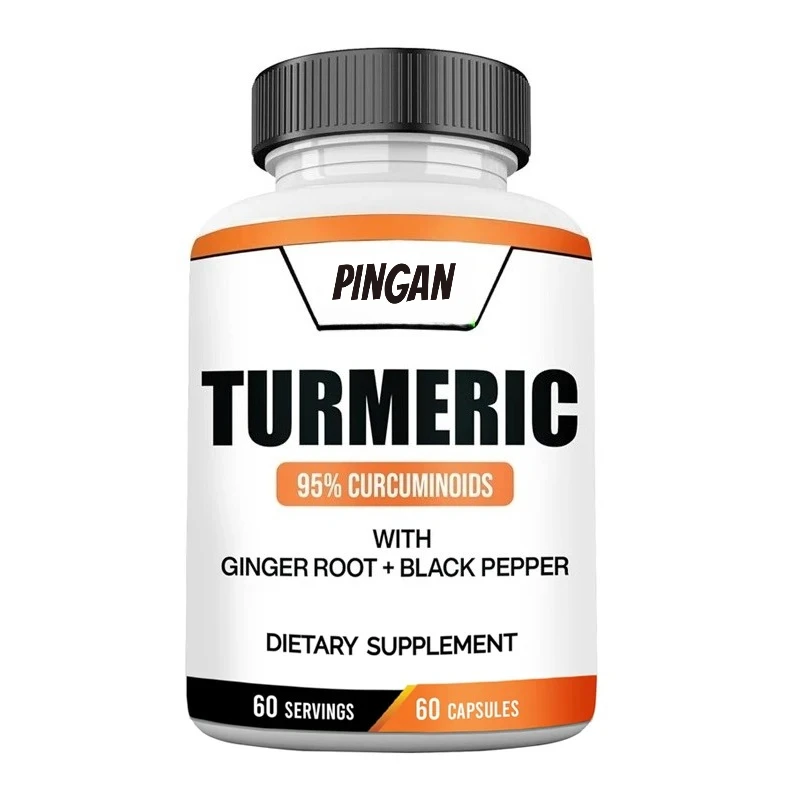 Turmeric Extract - Curcumin 95% Contains Ginger Root Extract and Black Pepper Extract -60 Vegetarian Capsules
Turmeric Extract - Curcumin 95% Contains Ginger Root Extract and Black Pepper Extract -60 Vegetarian Capsules
