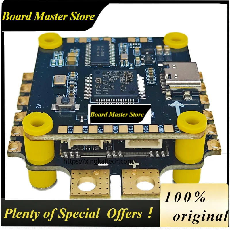 BoMaSF405 V3 50A 3-6S FPV 30mm Stack F405 20×20 Flight Controller BLS 50A 4in1 ESC For FPV Drone Quadcopter Flight Controller RC
BoMaSF405 V3 50A 3-6S FPV 30mm Stack F405 20×20 Flight Controller BLS 50A 4in1 ESC For FPV Drone Quadcopter Flight Controller RC
