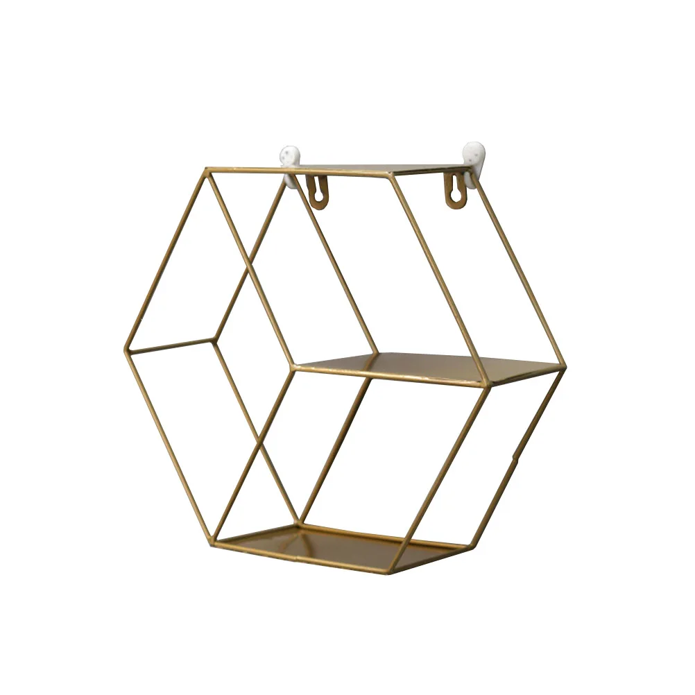 Hexagon Storage Decor Iron Material Shelving Room Creative Collectibles Bedroom Bathroom Office Dorm
Hexagon Storage Decor Iron Material Shelving Room Creative Collectibles Bedroom Bathroom Office Dorm