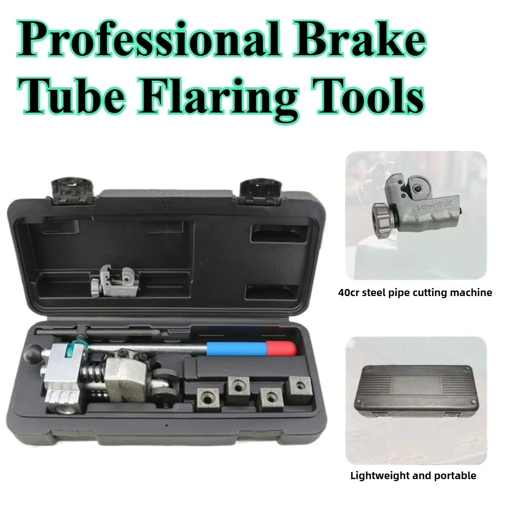 45 Degree Professional Brake Pipe Drilling and Expansion Tool for Single and Double Layer Brake Pipes Are 4.75mm 3/16 "And 1/4"
45 Degree Professional Brake Pipe Drilling and Expansion Tool for Single and Double Layer Brake Pipes Are 4.75mm 3/16 "And 1/4"