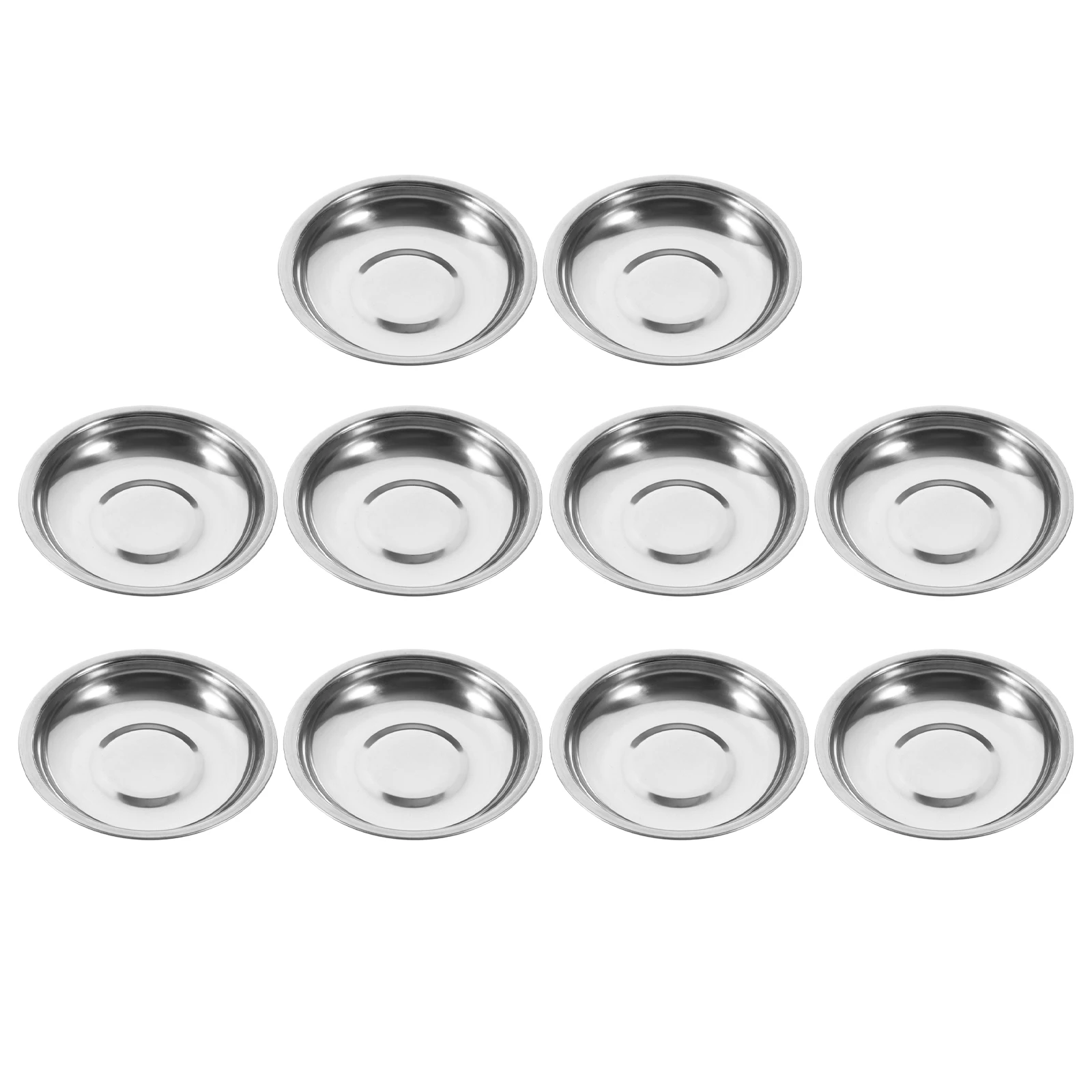 5 Pieces 9cm Stainless Steel Small Plates Dishes Sauce Dish Kitchen Tableware Salt Sugar Bowl Fruit Nut Serving Home Restaurant
5 Pieces 9cm Stainless Steel Small Plates Dishes Sauce Dish Kitchen Tableware Salt Sugar Bowl Fruit Nut Serving Home Restaurant