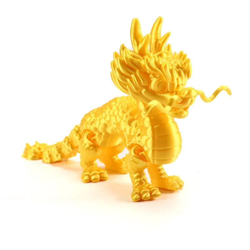 3D Printed China Traditional Qilin Ornament with Movable Joints For Child Gift Toy Model Car Ornament Home Decor
3D Printed China Traditional Qilin Ornament with Movable Joints For Child Gift Toy Model Car Ornament Home Decor